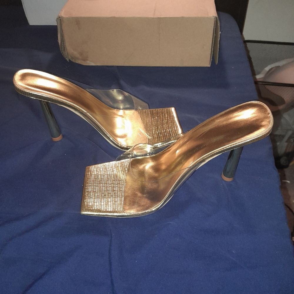 Women's high heel dressy sandals